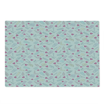 East Urban Home Glass Pastel Cutting Board