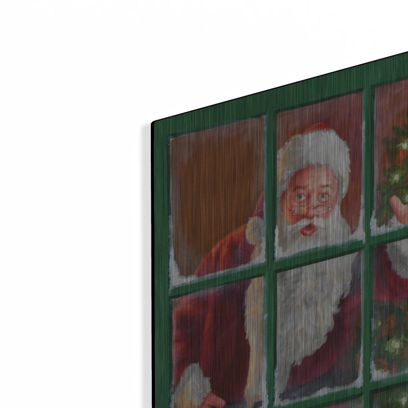 «Santa Window 4» par David Lindsley, H 24 po x l 16 po