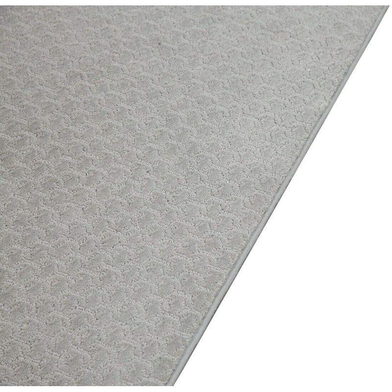 Tapis de sol personnalisé valide - gris, Demi-cercle 6 pi x 12 pi