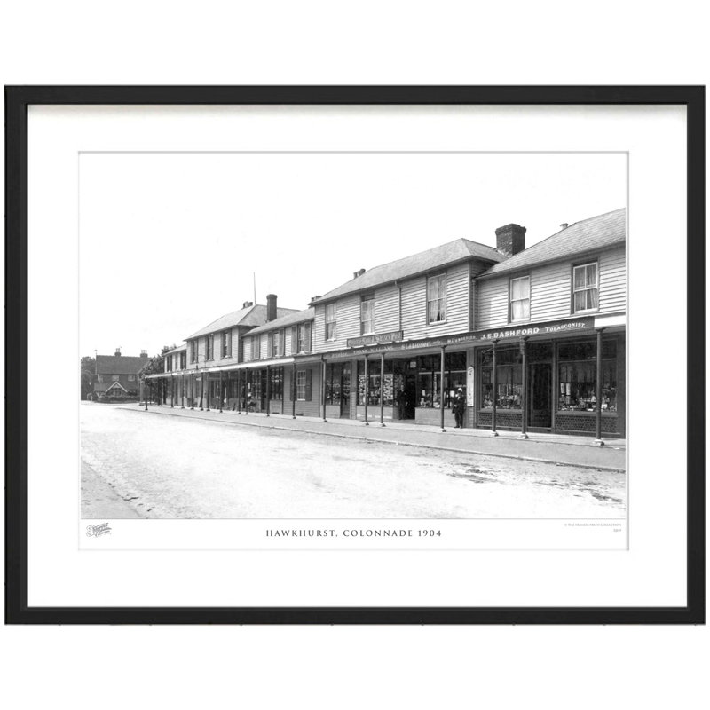 Hawkhurst, Colonnade 1904 by Francis Frith - Single Picture Frame Print, 28cm H x 36cm W x 2.3cm D