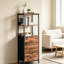 115 cm H x 42 cm W Solid Wood Bookcase