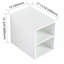 Ensemble de meuble-lavabo à fermeture en douceur 48 po avec lavabo et tablettes de rangement