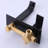 Matte Black Wall Mounted Bathroom Faucet Single Handle with Deck Plate