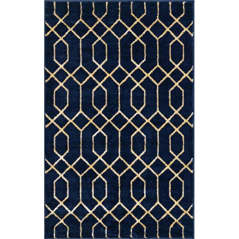 Corando Geometric Indoor Rug, Rectangle 3'3" x 5'3"