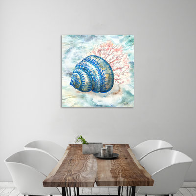 " Bohemian Shells: Snail Shell In Ocean "