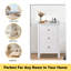 Base d'armoire de salle de bain latérale 20 po avec 3 tiroirs Wini-1493025154