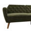 Full / Double 210.8cm Velvet Futon Sofa-71882462