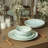 Stone Lain Riley 32-Piece Dinnerware Set Stoneware-127935467
