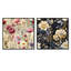 Aya - Floral Square Collage Set Of 2-101846676-101846677