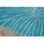 Tapis bleu crocheté à la main Asiha-19767219