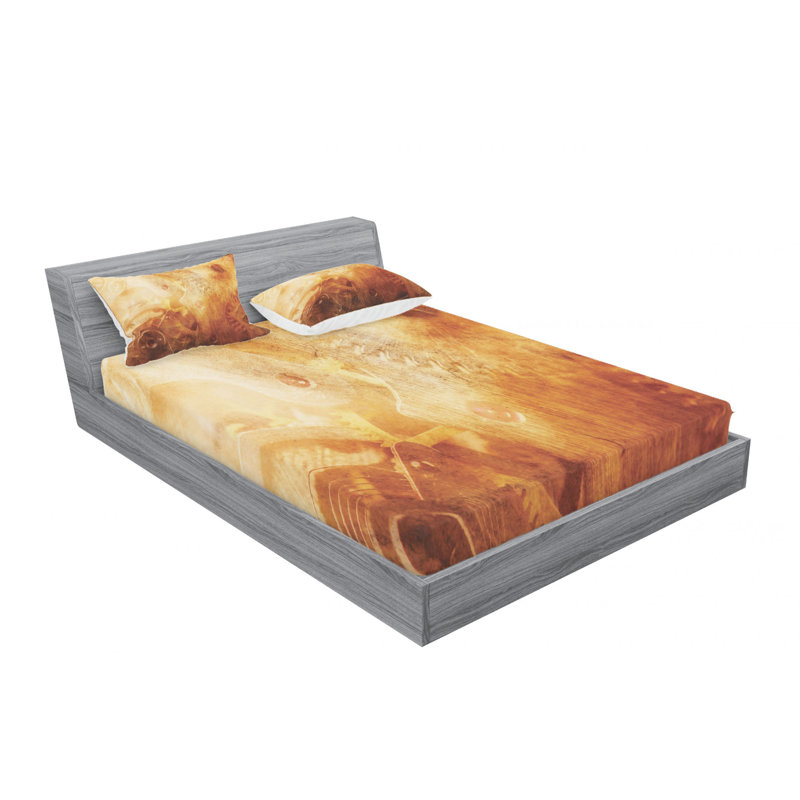Microfiber Sheet Set, Queen Sheet Set with Fitted Sheet
