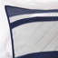 Ensembles de literie en polyester bleu marine, confort traditionnel pour toutes les saisons