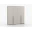 Demeta 4 Door Laminate Wardrobe-2127252464