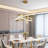 Batish 2 - Light Adjustable LED Cluster Pendant-660008879