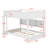 Queen Over Queen Bunk Bed With Storage Cabinets And Charging Station-116934873