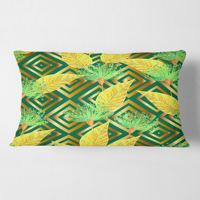 Coussin lombaire de luxe style ii tropical