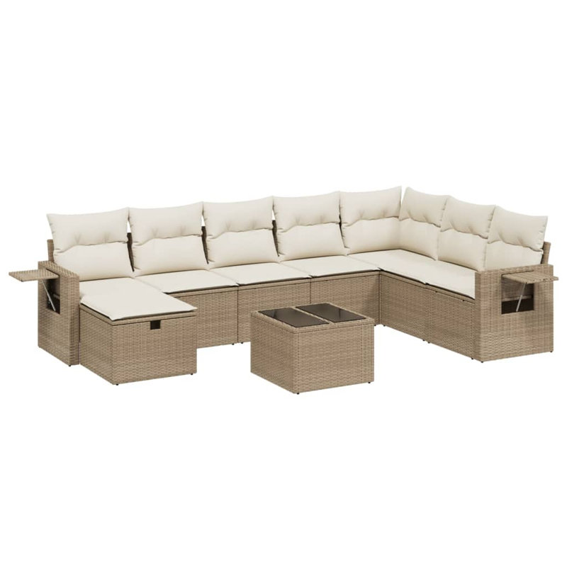 Ensemble de canapé de jardin Vidaxl