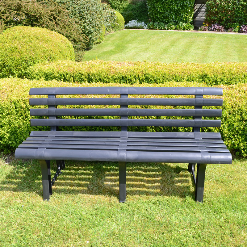 Brindisi Traditional Bench, Anthracite