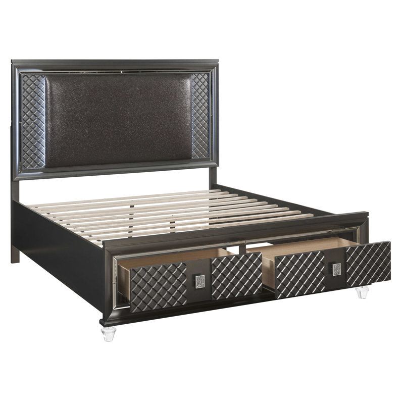 Zyshonne Upholstered Storage Bed, Queen