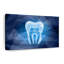 Dent géométrique sur toile-436677893