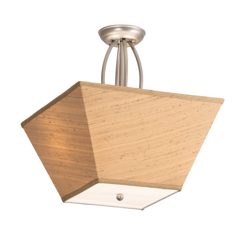 2 - Light Semi Flush Mount