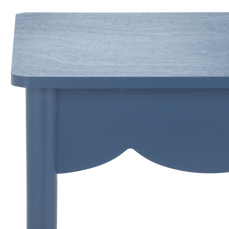 End Table, Blue