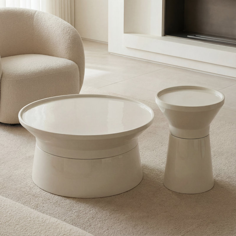 Sabine Coffee Table, Sage Green