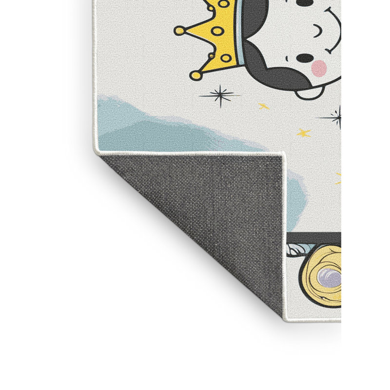 Tapis pour enfant Zoomie, Rectangulaire 8 pi x 12 pi