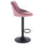 Paynter Swivel Upholstered Adjustable Height Bar Stool with Steel Frame-420153901-314278253
