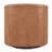 30" Tufted Top Grain Leather Swivel Barrel Chair-1138328489