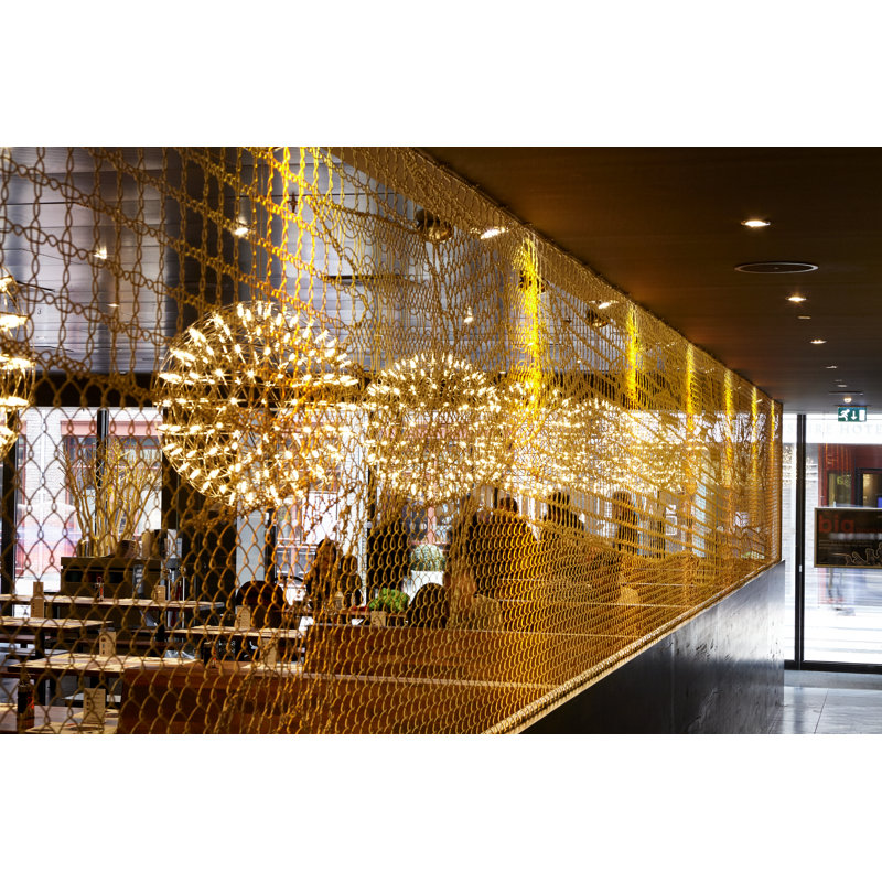 Raimond LED Chandelier,  16.9" H X 16.9" W X 16.9 D, 98.4"