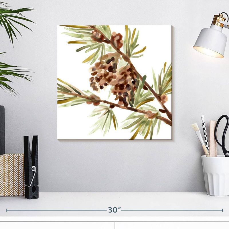 Harnek Simple Pine Cone II, 16" H x 16" W