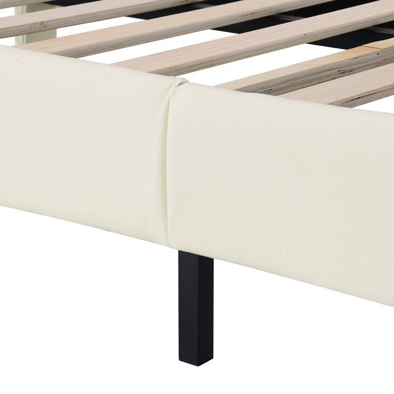 Bed, Beige