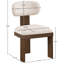 Chaise rembourrée en tissu texturé Lorello-75291332-69171183