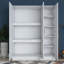 Elenta 3 Door Solid + Manufactured Wood Wardrobe