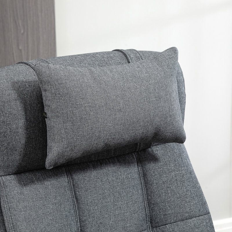 Fauteuil de direction ergonomique Aricia, Gris foncé