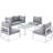 Modway Crown Sectional Seating Group-74067239-74067240