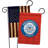 Double Sided 18.5'' H x 13'' W Polyester Garden Flag