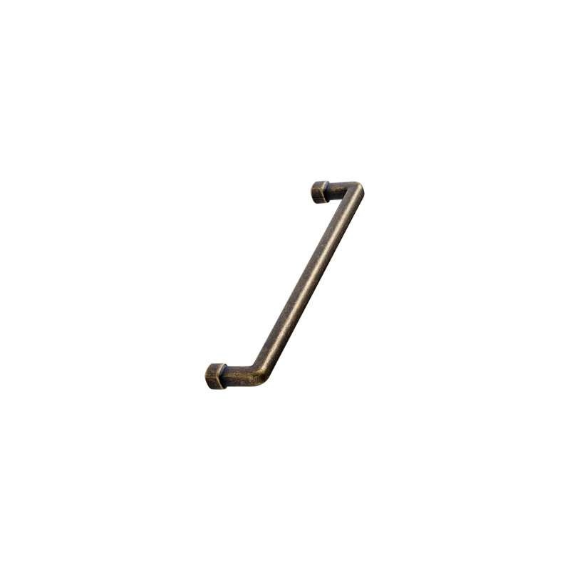 Bronze Antique "Equester" 12-5/8 In Drawer Pull, 6 5/16"