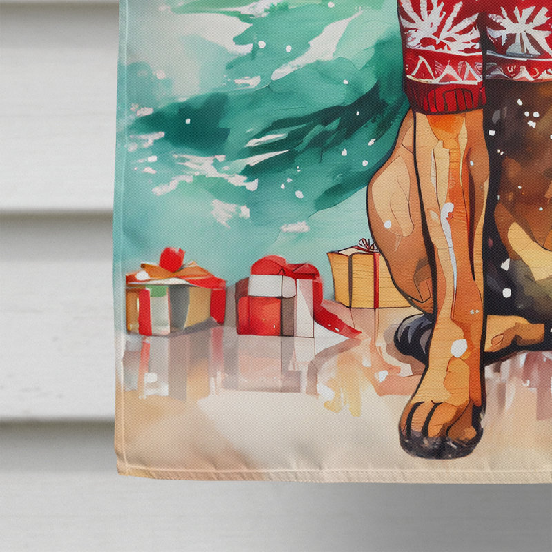 Double Sided Polyester Christmas, 40'' H x 28'' W