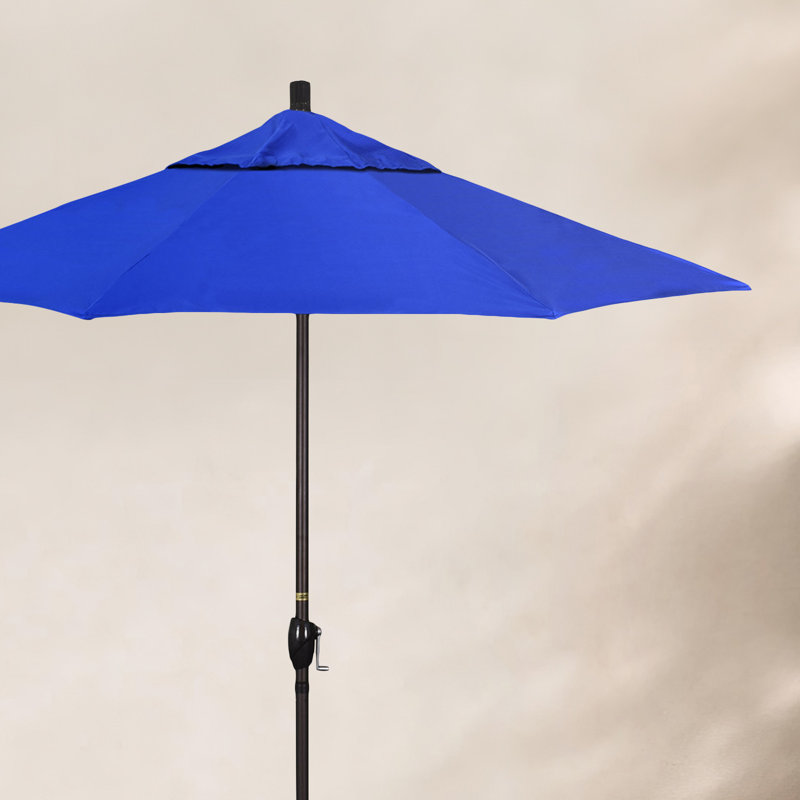 Parasol sunbrella de marché 7,5' Wallach, Toile toile Truebrue® Sunbrella®