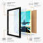 Runway Departure Modern 1 Piece Single Picture Frame Wall Art-1558014837-1558014839