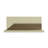 Endurathane Beatrice Crown Moulding, 3 1/2"H x 3 1/2"P x 94 1/2"L, Factory Primed