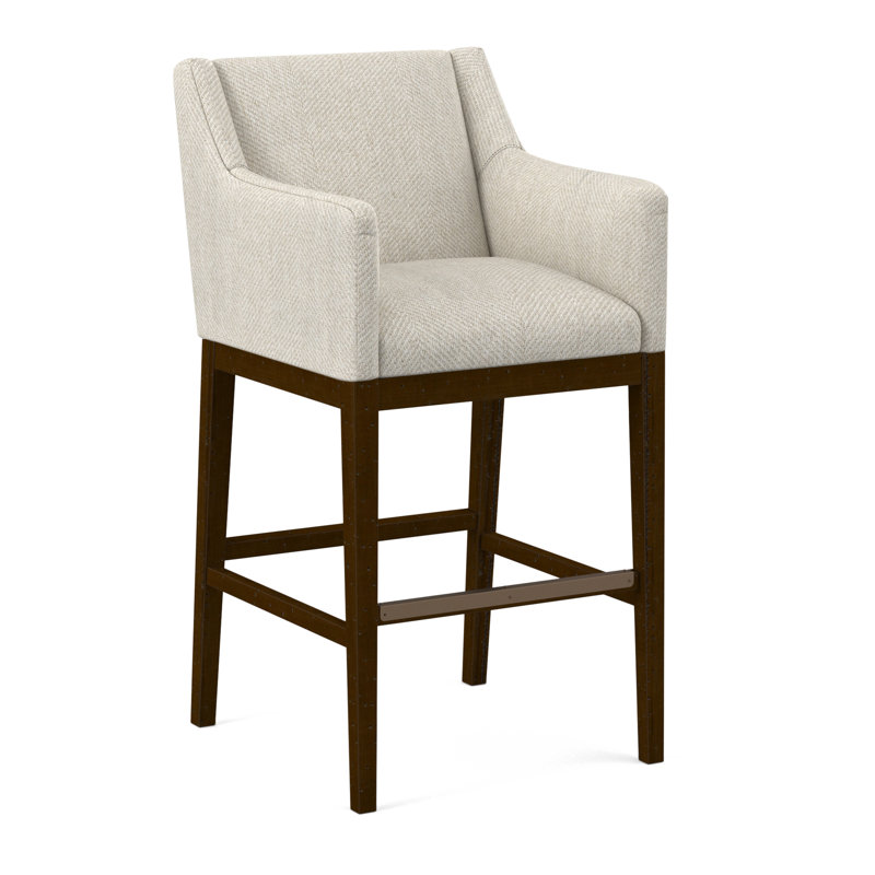Upholstered Stool, 61363-89, Black