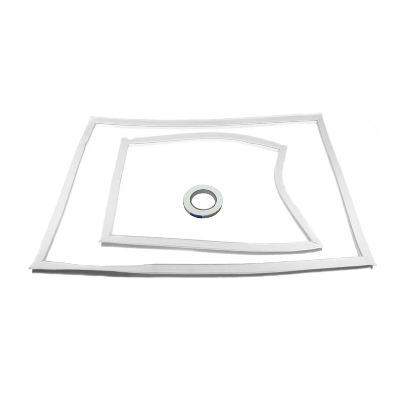 Ensemble de joint d'étanchéité de porte de réfrigérateur de salle à manger complet (blanc) numéro de pièce 3103690.008 - de remplacement et compatible avec certains réfrigérateurs Dometic