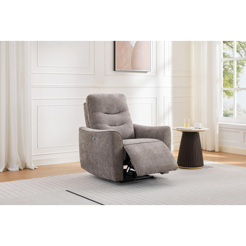 Cupar Chenille Electric Power Recliner Chair