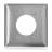 Leviton SL701-000 C-Series Receptacle Wall Plate