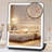 Rechargeable Lighted Magnifying Travel Makeup Mirror-1608550988