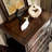Dark Walnut Solid Wood Accent Cabinet