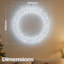 Indoor / Outdoor Led Wreath Lighted Window Décor-1131214910-1131214904
